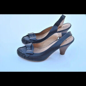 Anthropologie one of 2 sling back pumps